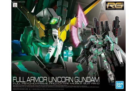 Bandai Full Armor Gundam Unicorn "Gundam UC" RG Model Kit - 2435953