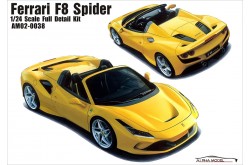 Alpha Model Ferrari F8 Spider - 1/24 Scale Model kit