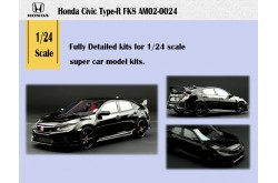 Alpha Model Honda Civic Type-R FK8 - 1/24 Scale Model Kit