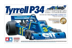 Tamiya Tyrrell P34 Six Wheeler (w/Photo-Etched Parts) - 1/12 Scale Model Kit