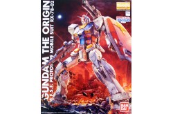 Bandai 26 RX-78-02 Gundam (The Origin Ver.) MG - 1/100 Scale Model Kit - 2312363