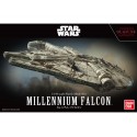 Bandai Star Wars: The Last Jedi Millennium Falcon - 1/144 Scale Model Kit