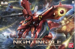 Bandai Gundam RE/100 MSN-04 II Nightingale Char's Counterattack - 1/100 Scale Model Kit - 2267000