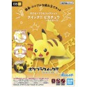 Bandai 03 Pikachu (Battle Pose) Pokemon Quick Model Kit