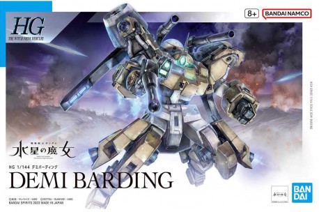 Bandai Gundam 23 Demi Barding The Witch from Mercury 1/144 Figure Model Kit