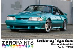 Zero Paints Ford Mustang Calypso Green Paint 60ml - ZP-1586