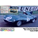 Zero Paints Jaguar D Type Ecurie Ecosse Blue Paint 60ml