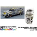 Zero Paints Grey for Porsche 934 1979 No.84 Le Mans Paint 60ml