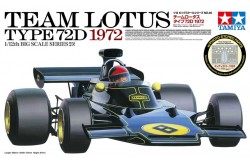 Tamiya Lotus Type 72D 1972 (w/Photo-Etched Parts) - 1/12 Scale Model Kit - 12046