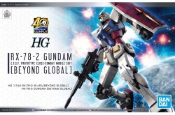 Bandai RX-78-2 Gundam (Beyond Global) HG - 1/144 - BAN-2481060