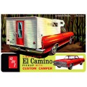 AMT 1965 Chevy El Camino w/ Camper - 1/25 Scale Model Kit
