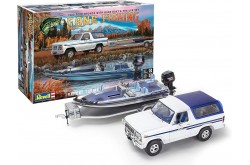 Revell 1980 Ford Bronco with Bass Boat - 1/24 Scale Model Kit