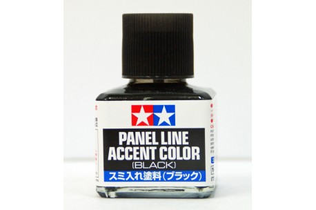 Tamiya Panel Line Accent Color (Black) - 87131