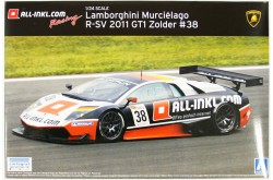 Aoshima Lamborghini Murcielago RSV Zolder ALL-INKL 2011 - 1/24 Scale