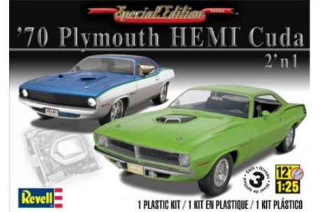 1/25 '70 Plymouth HEMI Cuda 2 'n 1 - 85-4268