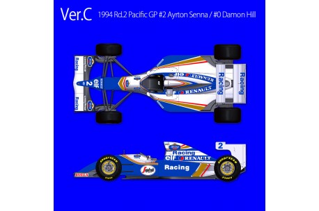 1/43 Full Detail Williams FW16 Ver. C - K620