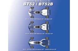 1/43  Full Detail BT52/BT52B Ver. A