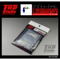 Top Studio 1/20-24 resin hose joints mixed set B