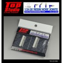 Top Studio 1/20 - 1/24 resin hose joints (1.1mm)