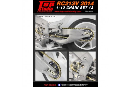 Top Studio 1/12 Chain Set 13: 2014 RC213V - TD23177