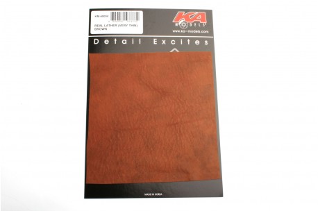KA Models Real Leather (Very Thin) – BROWN - KM-40004