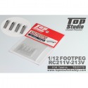 Top Studio 1/12 Footpeg for RC211V-213V