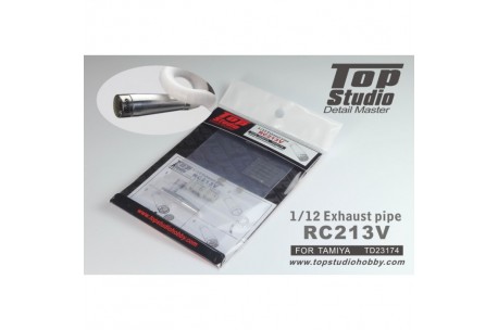 Top Studio 1/12 Exhaust Pipe for RC213V - TD23174