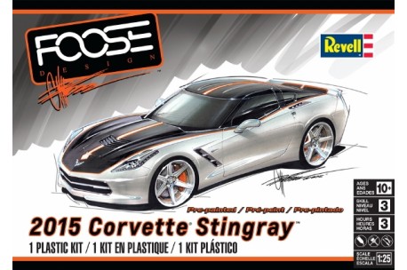1/25 Foose 2015 Corvette Stingray - 85-4397