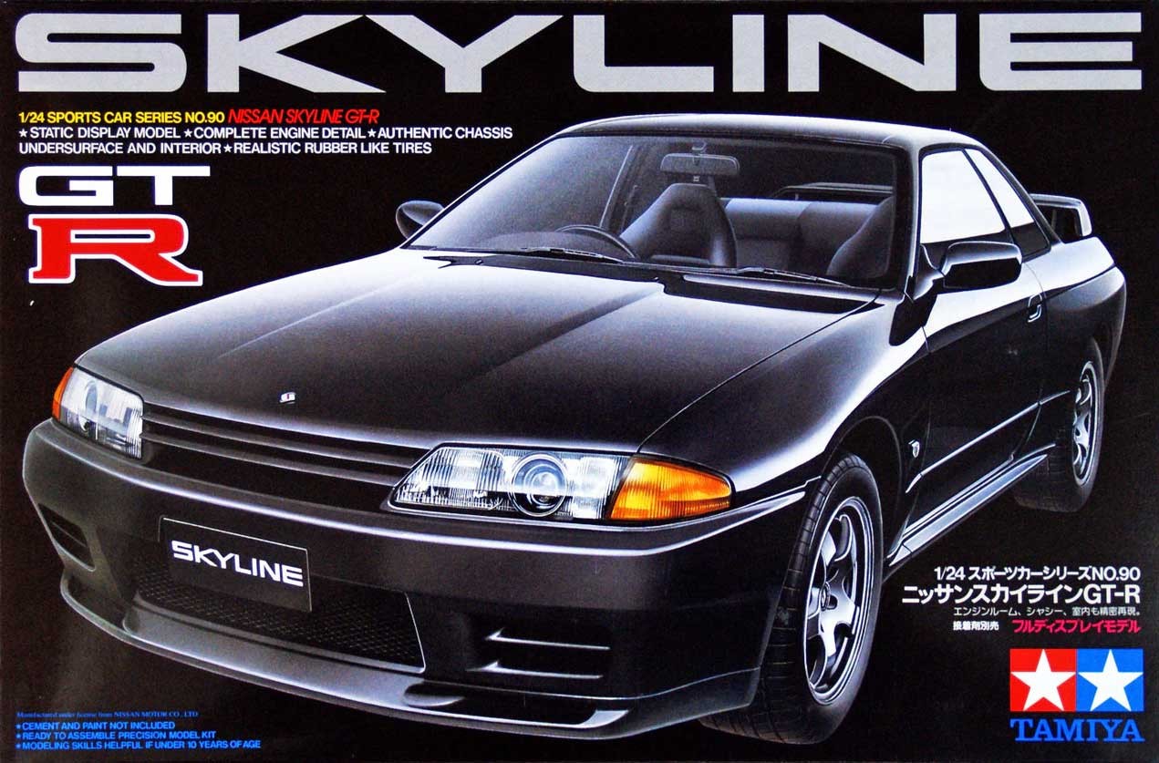 Tamiya Nissan Skyline GTR 1/24 Scale Model Kit 24090 Up Scale Hobbies