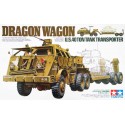 Tamiya U.S. 40 Ton Tank Transporter "Dragon Wagon" - 1/35 Scale Model Kit