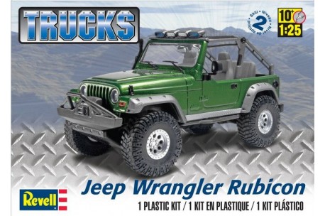 1/25 Jeep Wrangler Rubicon - 85-4053