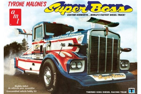 1/25 Tyrone Malone Kenworth Super Boss Drag Truck - AMT930