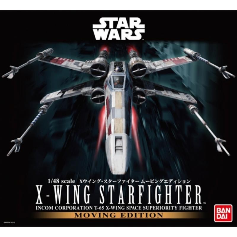 Bandai Star Wars X-Wing Starfighter Moving Edition 1/48 | 196419 - Up Scale  Hobbies
