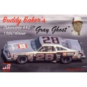 Sal JR Models Buddy Baker’s Gray Ghost – 1980 Winner - 1/25