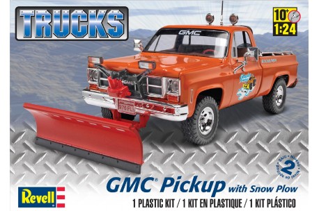 1/24 GMC Pickup w/ Snow Plow - 85-7222