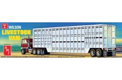 AMT Wilson Livestock Van Trailer 1/25 Scale Model Kit - 1106