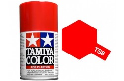 Tamiya 100ml TS-8 Italian Red Spray - 85008