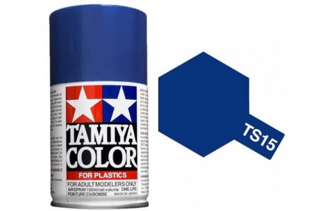 Tamiya 85015 - TS15 Bleu : Peinture acrylique