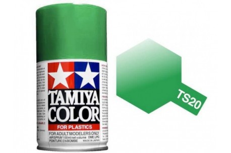 Tamiya 100ml TS-20 Metallic Green - 85020
