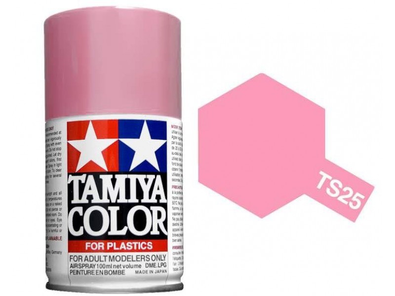 Tamiya TS-25 Pink Lacquer Spray Paint 3 oz - Nitro Hobbies