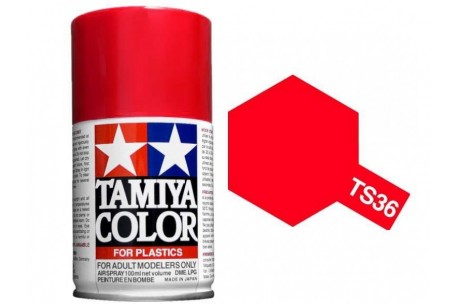 Tamiya 100ml TS-36 Fluorescent Red - 85036