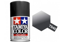 Tamiya 100ml TS-40 Metallic Black - 85040