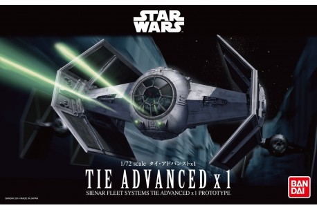 Star Wars 1/72 Tie Advanced X1 - 191407