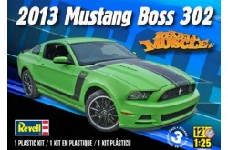 Revell '13 Mustang Boss 302 Model Kit - 1/25 Scale