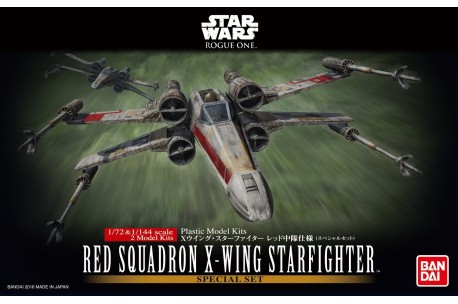Star Wars 1/72 RED SQUADRON X-WING STARFIGHTER (ROGUE ONE) - 210522
