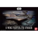 Bandai Star Wars 1/144 U-Wing Fighter and Tie Striker