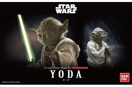 Bandai Star Wars Yoda 1/6 Scale Model Kit - 214473