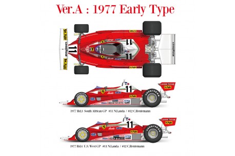 1/12 Full Detail Ferrari 312T2 ’77 Ver. A - K685