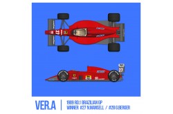MFH 1/12 Full Detail Ferrari F1-89 (640) Ver. A