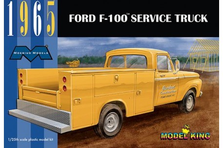 Moebius 1965 Ford F100 Service Truck - 1/25 Scale - 1235